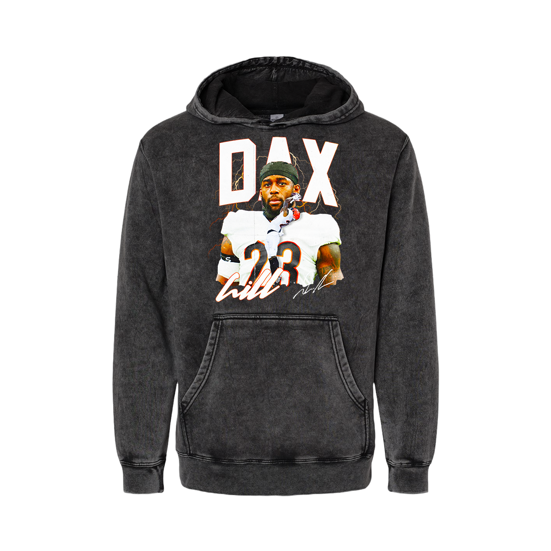 Retro MINERAL WASH HOODIE