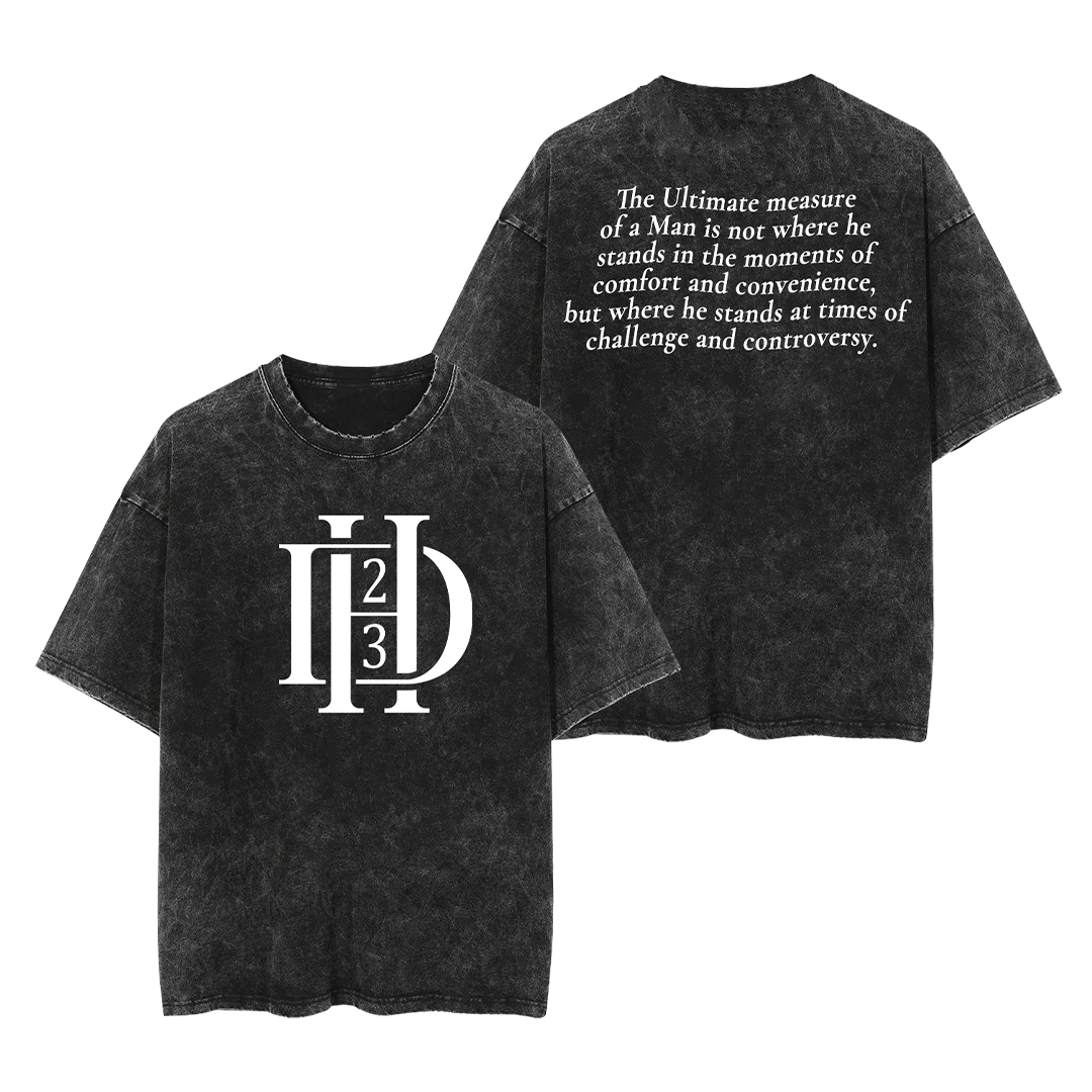Signature Quote MINERAL WASH SHIRT